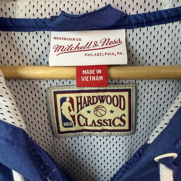 Mitchell & Ness 76ers Hardwood Classics Windbreaker Jacket XL - Picture 13 of 15